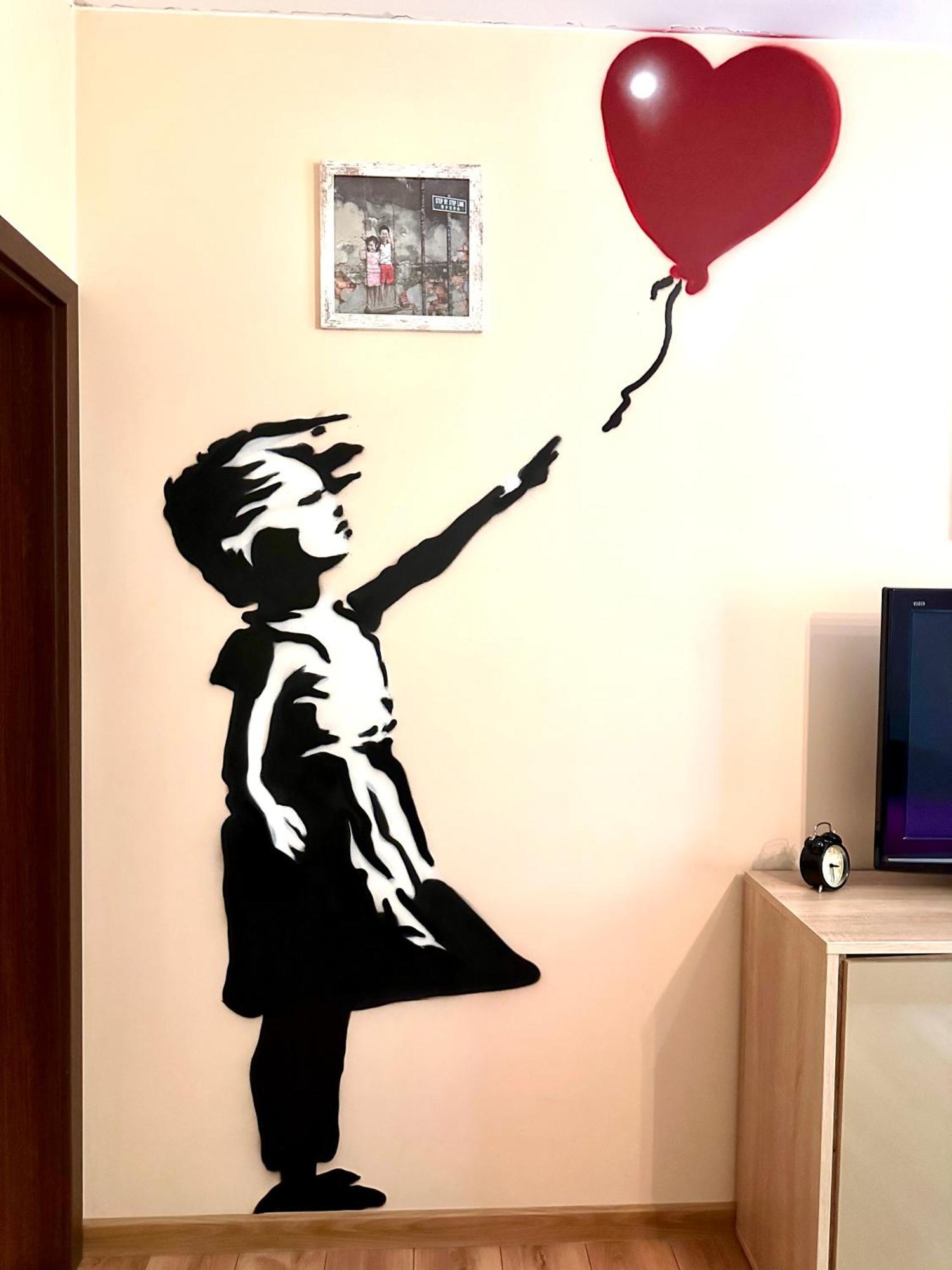 ワルシャワ"Banksy" Artアパートメント エクステリア 写真