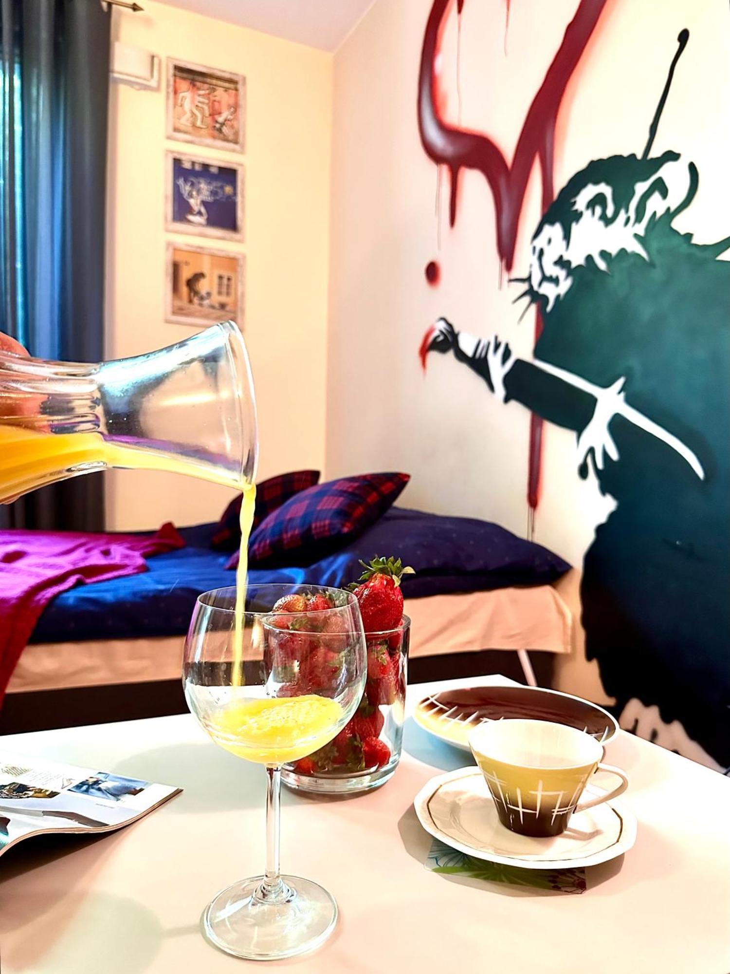 ワルシャワ"Banksy" Artアパートメント エクステリア 写真